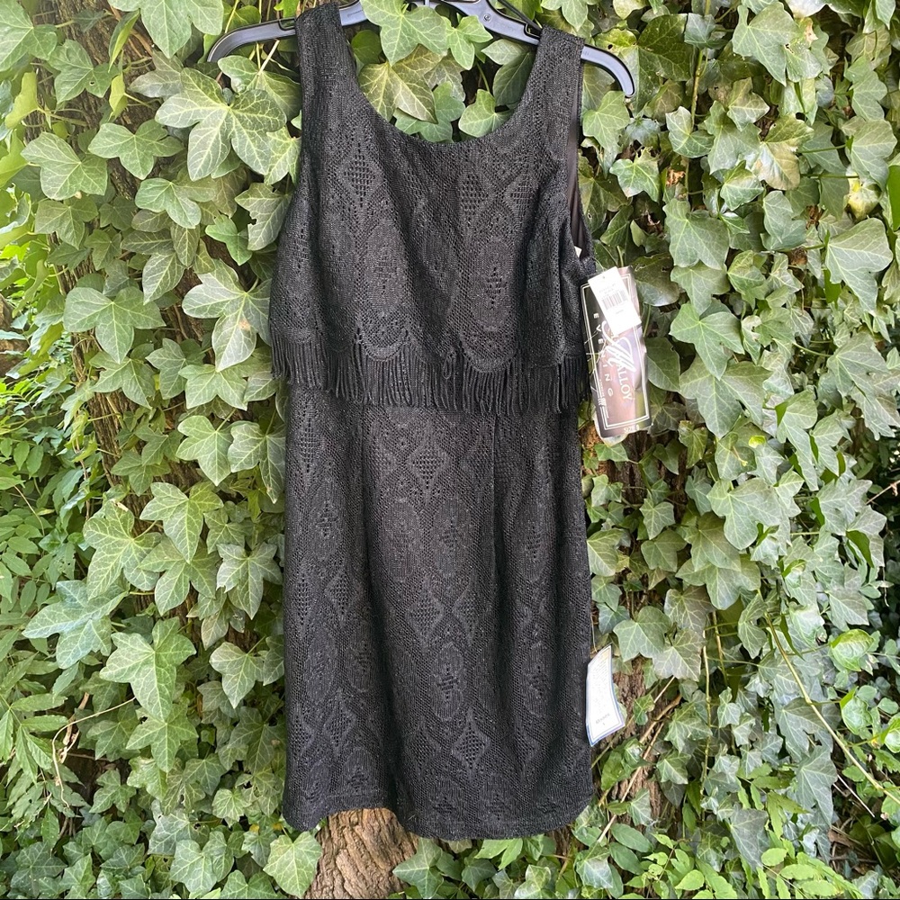 1920s style 🎥 dress ~ black shimmery dressy Halloween costume